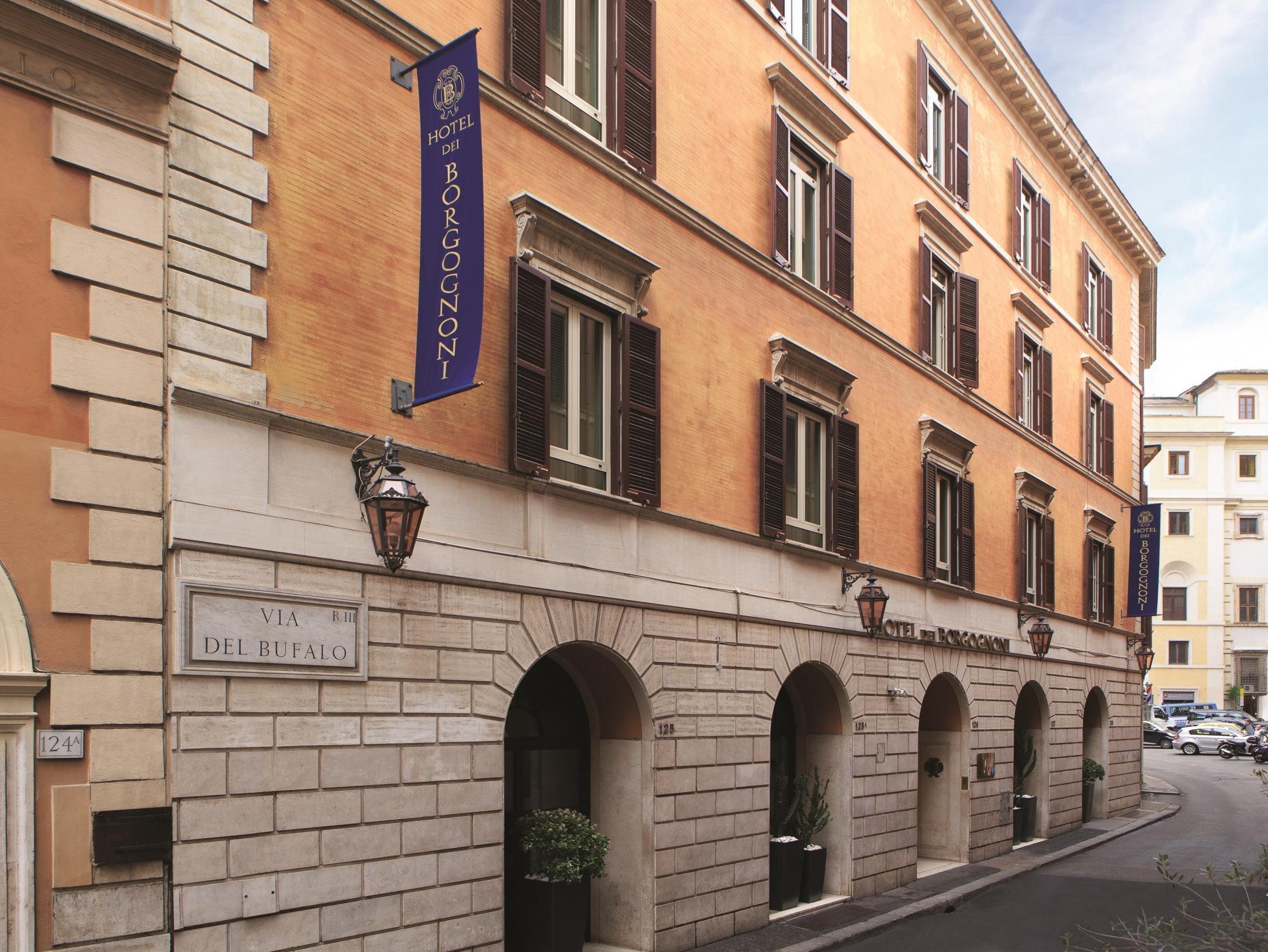 Hotel dei Borgognoni Roma Esterno foto